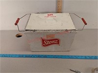 Vintage storz styrofoam picnic cooler