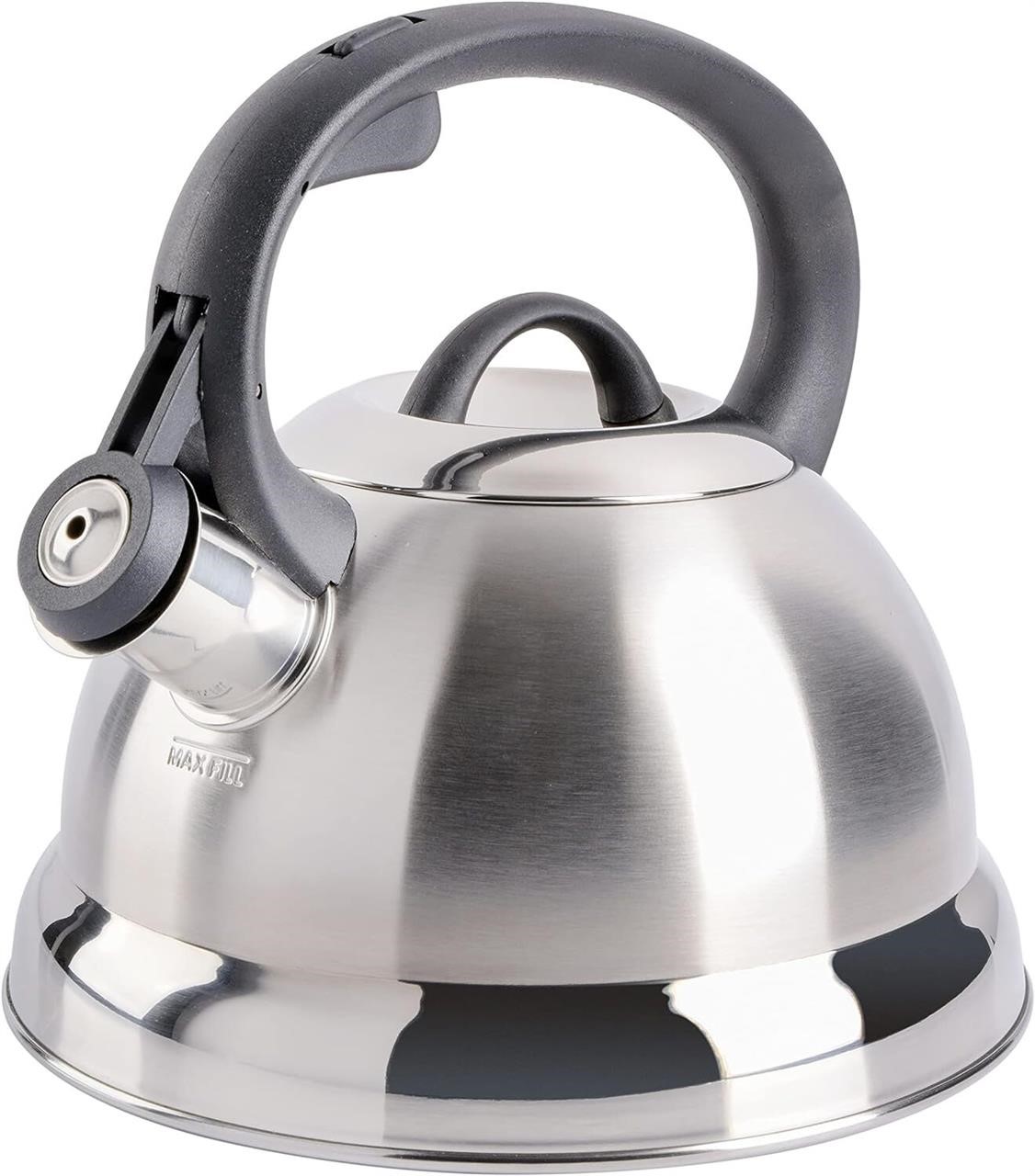 Mr. Coffee SS Whistling Tea Kettle  1.75-Qt