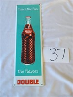 Double Cola Metal Sign