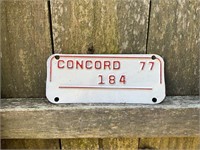 1977 CONCORD TAG