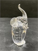 Vintage Lefton Bubble Glass Elephant