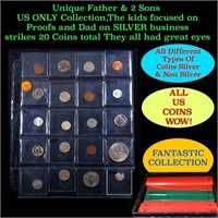 Unique Father & 2 Sons US ONLY Collection,The kids