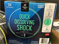 MM Quick dissolving shock 24-1lb