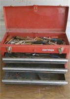 Craftsman Tool Box with Some Tools