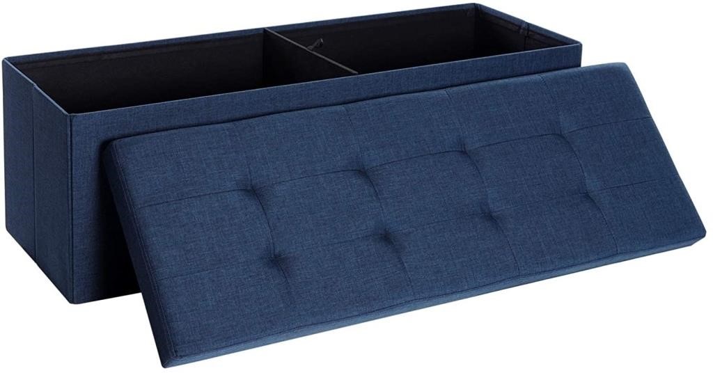 E10087  SONGMICS 43 Storage Ottoman Bench