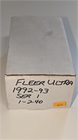 1992 93 Fleer Ultra Hockey Complete Set