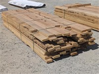 2"x6"x10'&12' Rough Cedar (88 PCS)