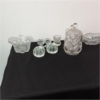 12 PIECE CLEAR/CRYSTAL SERVING
