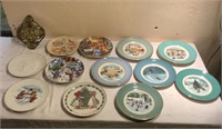 Christmas decorative plates