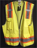 Size:2XL ANSI Class 2 HI-VIS vest