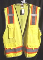 Size:2XL ANSI Class 2 HI-VIS vest