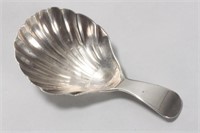 George III Sterling Silver Caddy Spoon,