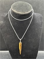 Silver .925 Chain Tigers eye Jasper