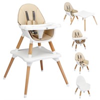 $110  BABY JOY 5 in 1 High Chair (Khaki)