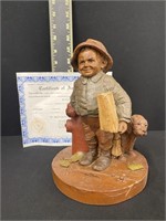 Newspaper Boy Tom Clark Gnome