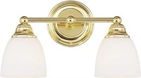 (N) Livex Lighting 13662-02 Casual Transitional 2-