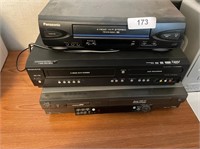 (3) VHS Players