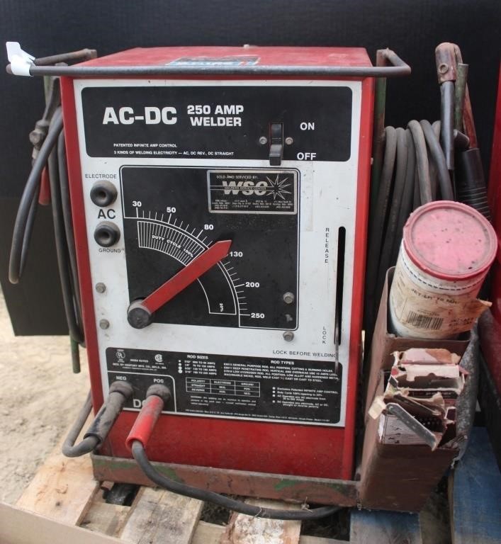 AC-DC 250 amp welder