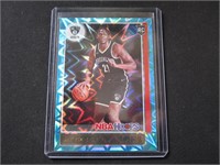 2021-22 HOOPS DAY'RON SHARPE TEAL HOLO RC