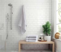 6-Pc Serene Home Towel Set, White