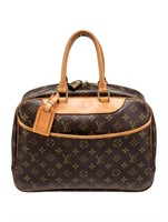 Louis Vuitton Monogram Brown Canvas Top Handle Bag