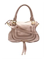Chloe Pink Leather Gold-tone Shoulder Bag
