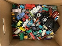 Box of Matchbox and Misc. Cars