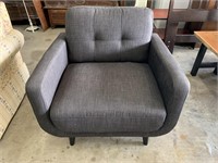 Mid Century Style Upholstered Club Chair