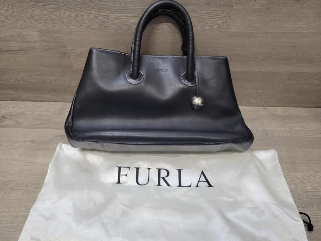 Furla Black Purse w/ Dust Bag