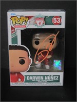 Darwin Nunez Signed Funko Pop COA Pros