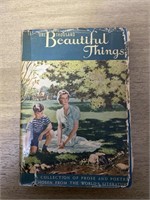 E2) vintage one thousand beautiful things book -