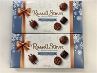 2x Russell Stover Assorted Caramel & Nuts