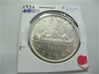 1936 $1 CDN COIN