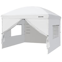 OUTFINE Canopy Tent,Deluxe Dome Gazebo,Outdoor 10x