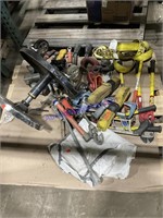 Cable cutters, stool, pneumatic items,