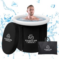 SHUIMEIYAN Large Ice Bath Tub for Athletes Outdoor