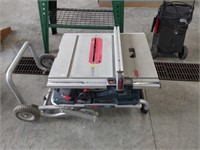Bosch 4100 10" TableSaw w/cart