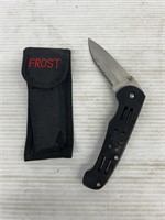 Frost cutlery stainless steel pocket knife with