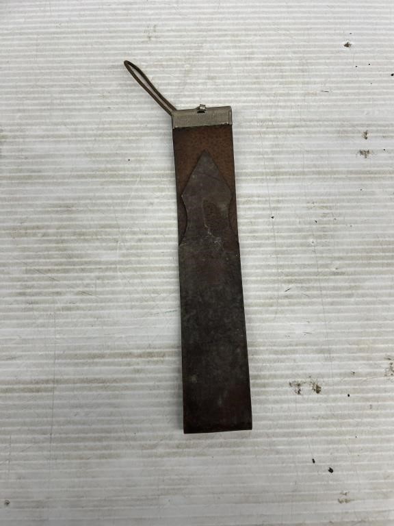 Autostrop safety razor leather hanging strap short