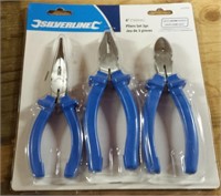 Plier Set of 3 Different   New