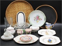GROUP LOT OF MIXED SERVICEWARE PIECES