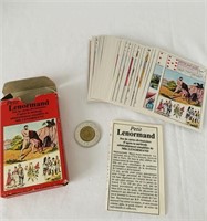 Grimaud Petit Lenormand cartes Divination 1976.