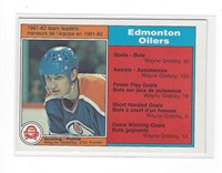 WAYNE GRETZKY 82-83 OPC #99 OILERS SCORING LEADER