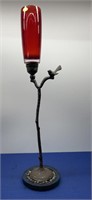 Red Candleholder 34” h