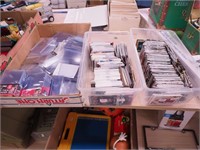 Two containers of sportscards (CNI) including
