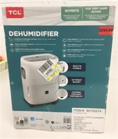 New TLC 30 Pints Dehumidifier