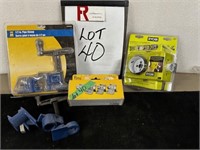 Pipe Clamps, Pipe Saddles, & Ryobi Door Lock Kit