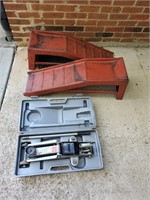 Car ramps and floor jack not tested
