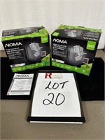 (2) Unused Noma Solar Security Lights