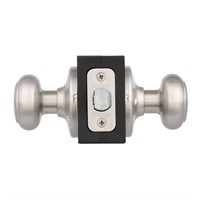 $19  Cove Satin Nickel Passage Hall/Closet Knob